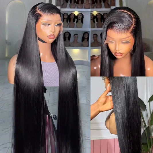 Go Glueless Wigs with Elastic Drawstring Straight