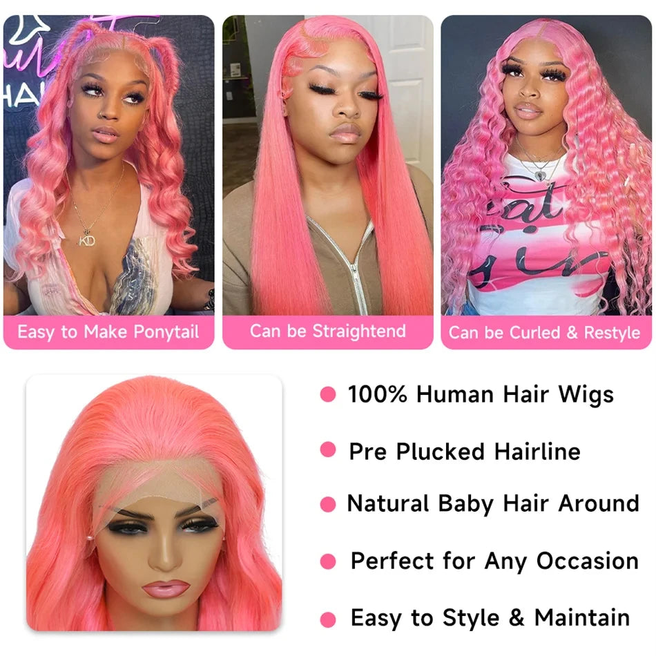 Bubble Gum Wig