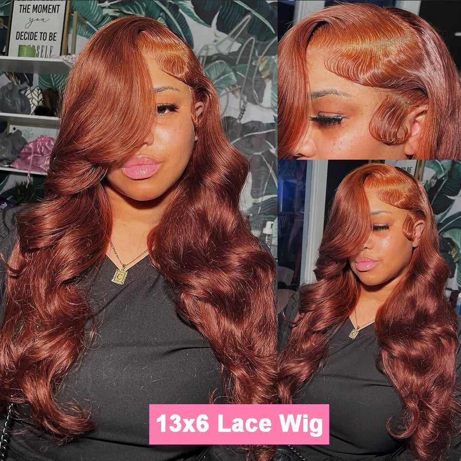 Reddish Brown HER Wig